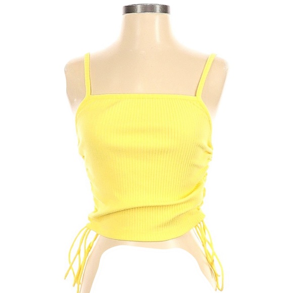 Sabo Skirt Tops - Sabo skirt yellow tank top